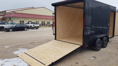 New 2026 Pace American 7x14 Outback Deluxe Cargo / Enclosed Trailer