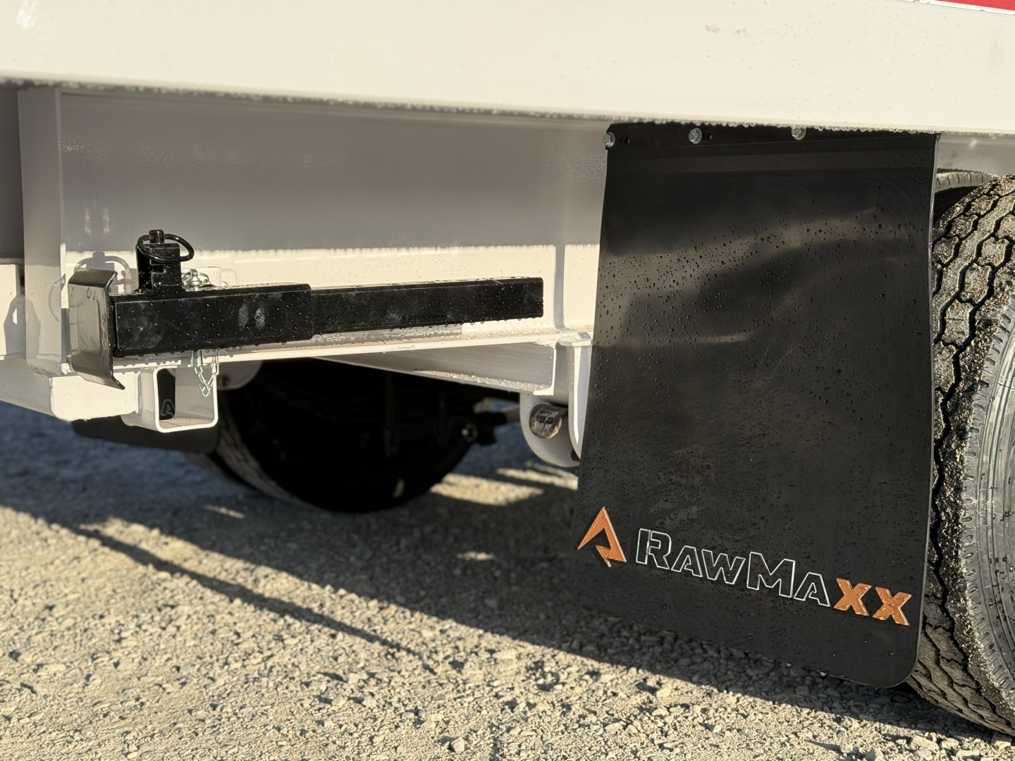 New 2026 RawMaxx HDX 102X20X44 GOOSENECK HIGH SIDE W/14 PLYS, HYDRAULIC JACKS, HYDRAULIC DISC BRAKES, AND FLIP OVER TARP 25.9K GVWR Tandem Dual Dump Trailer Dump Trailer