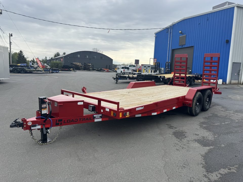 New 2026 Load Trail CH8320072_96897 7X20TA Equipment Trailer *RED