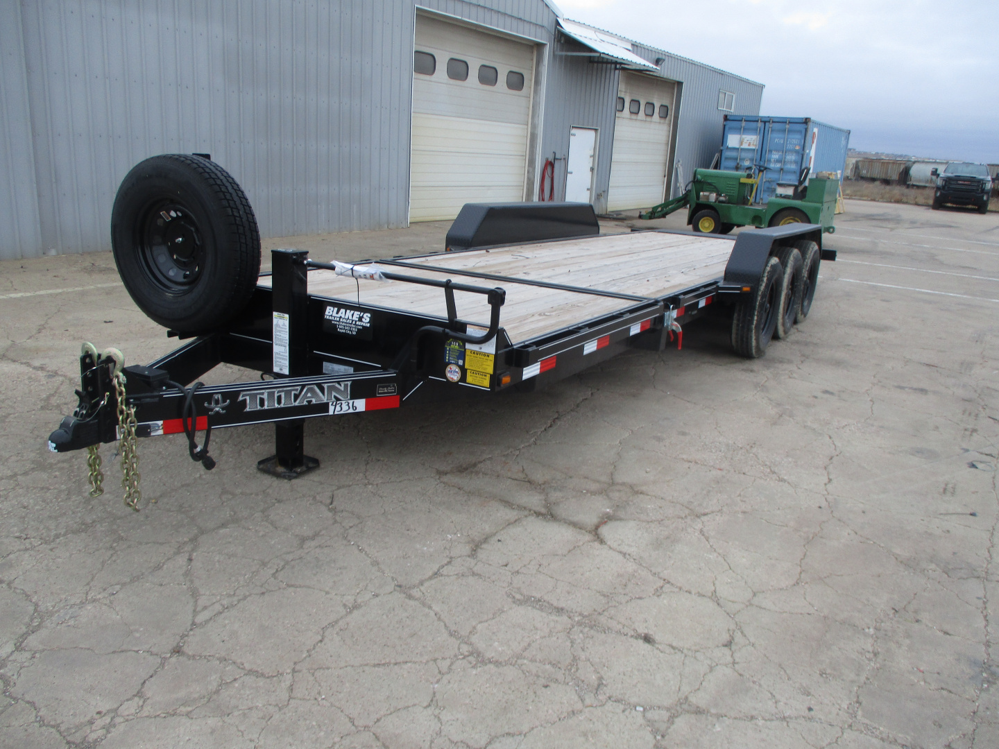 New 2025 Titan Trailer Flatbed Flatbed Trailer
