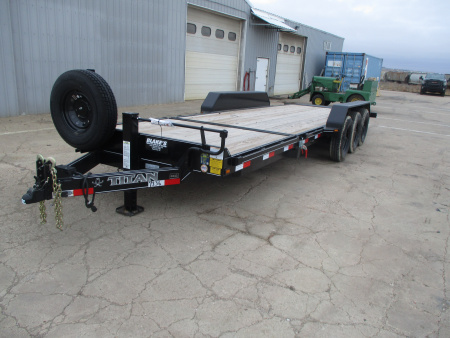 New 2025 Titan Trailer Flatbed Flatbed Trailer