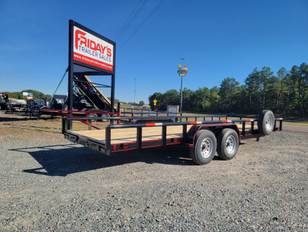 New 2026 Double A 22x83 Pipe Top w/ Slide In Ramps Equipment Trailer