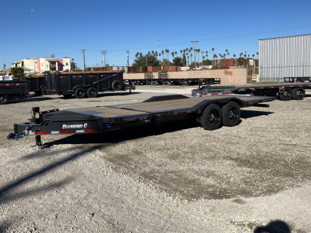 New 2026 Diamond C Trailers HXD 207 22 X 102 Tilt Trailer