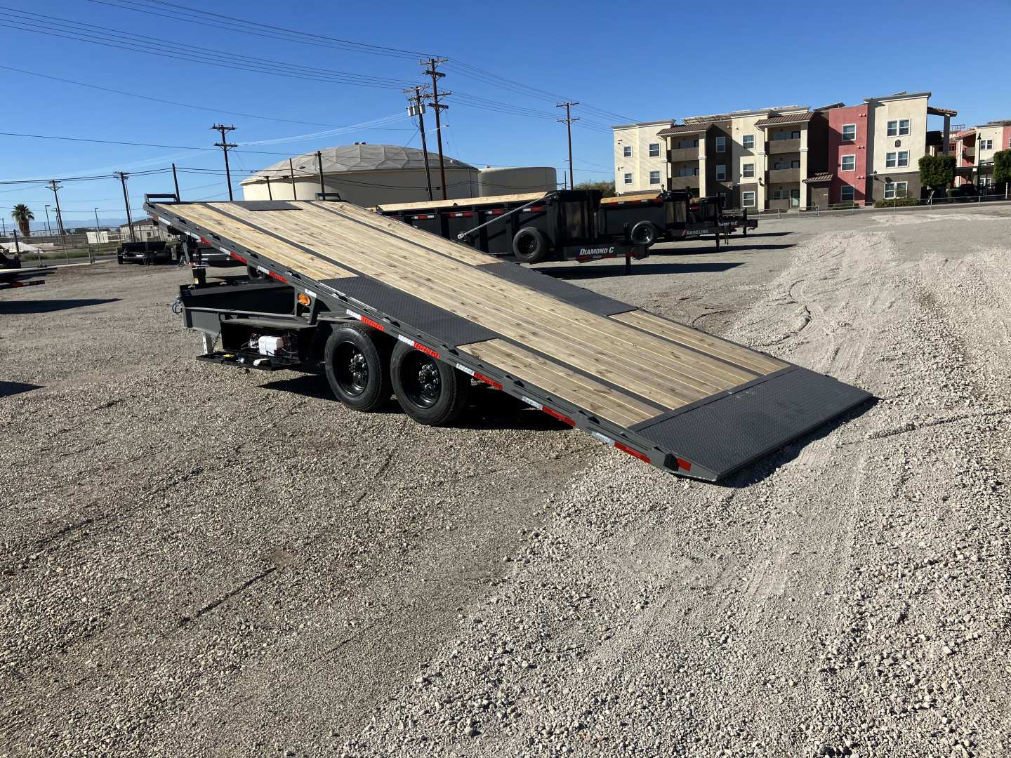 New 2026 Diamond C Trailers DET 207 24 X 102 Tilt Trailer