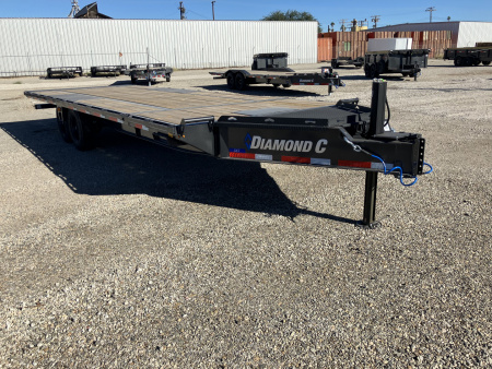 New 2026 Diamond C Trailers DET 207 24 X 102 Tilt Trailer