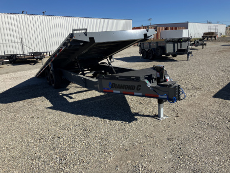 New 2026 Diamond C Trailers DET 207 24 X 102 Tilt Trailer