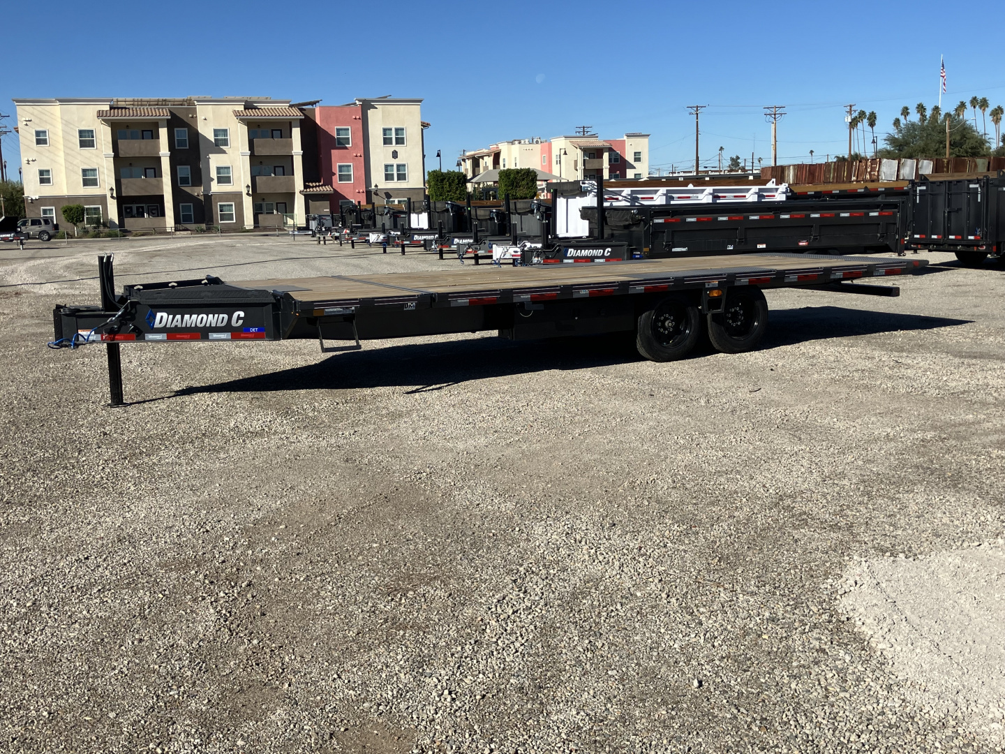 New 2026 Diamond C Trailers DET 207 24 X 102 Deckover Trailer