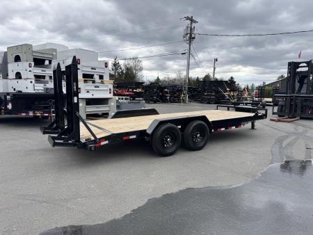 New 2026 Load Trail CH8320072_68144_1 7X20TA Equipment Trailer *BLACK* TOOLBOX