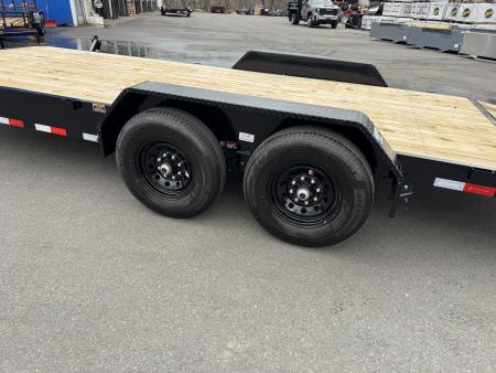 New 2026 Load Trail CH8320072_68144_1 7X20TA Equipment Trailer *BLACK* TOOLBOX