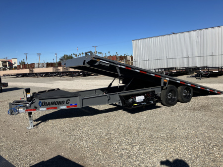 New 2026 Diamond C Trailers DET 207 22 X 102 Tilt Trailer