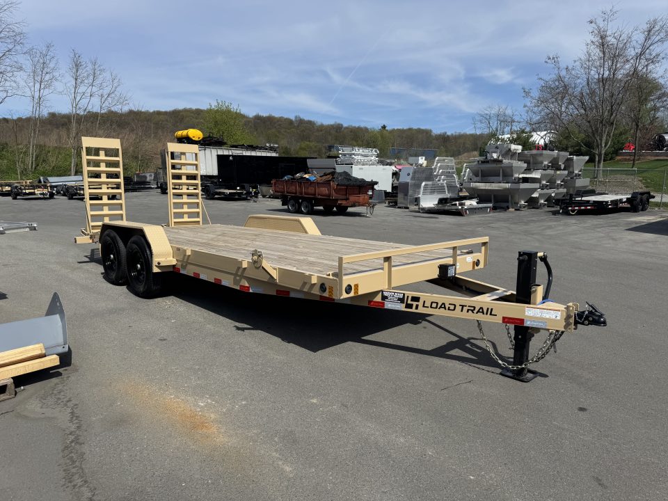 New 2026 Load Trail CH8320072_96897_1 7X20TA Equipment Trailer *TAN