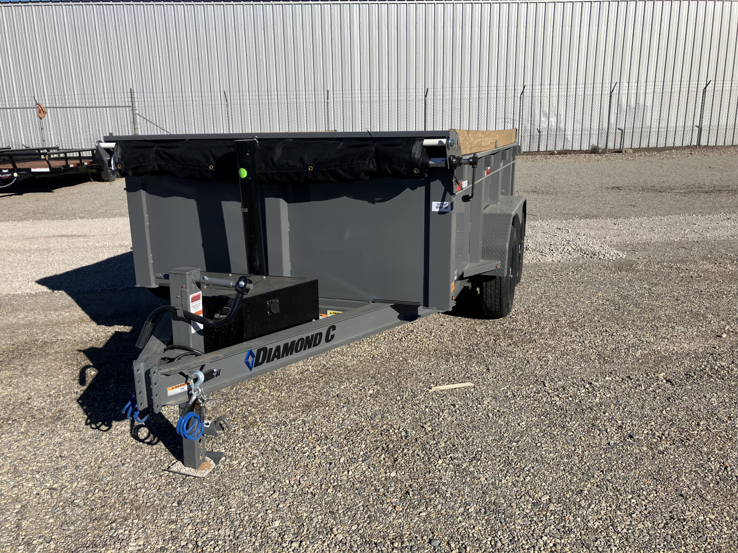 New 2026 Diamond C Trailers MDT 12X77X32 Dump Trailer