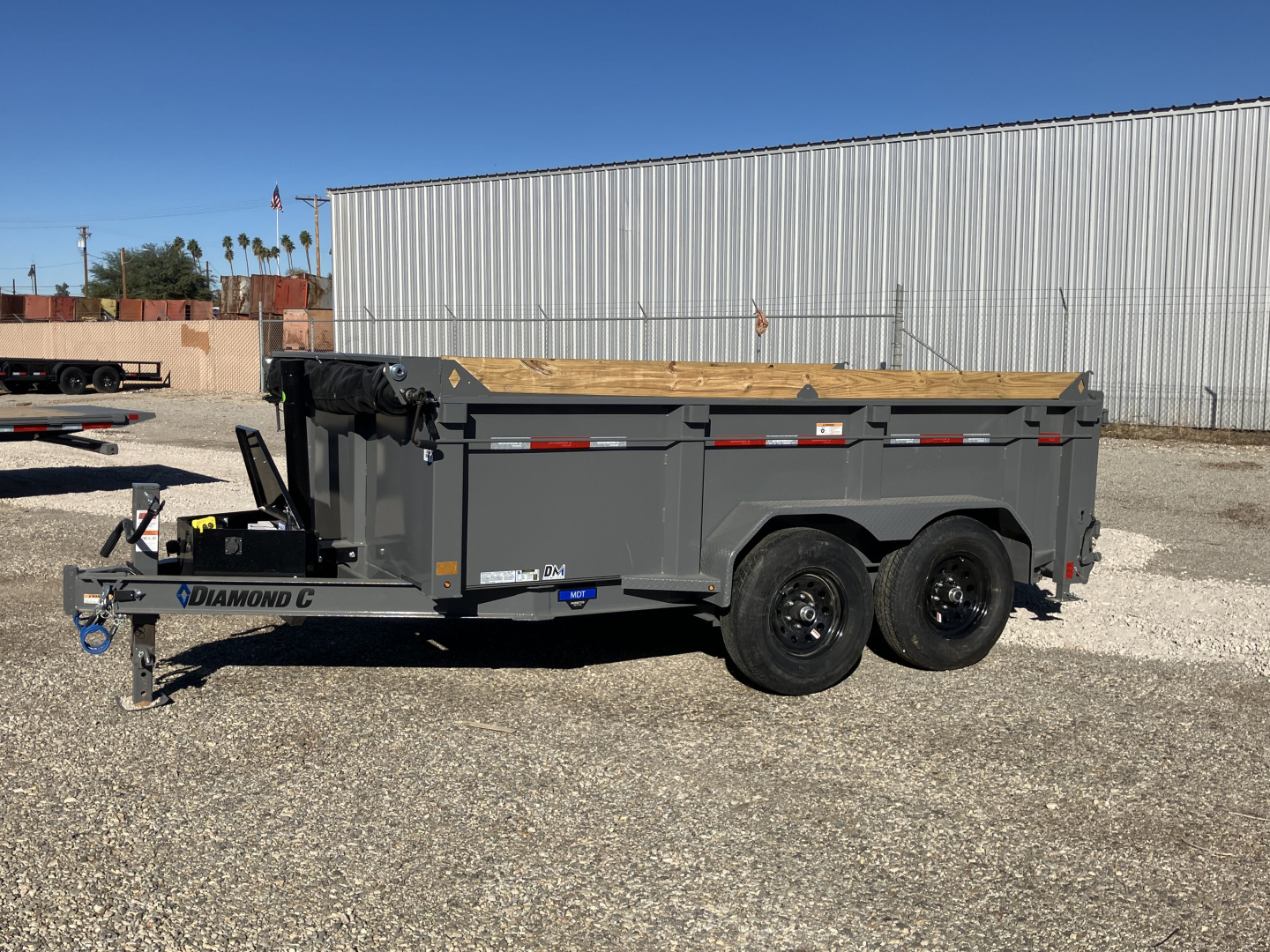 New 2026 Diamond C Trailers MDT 12X77X32 Dump Trailer