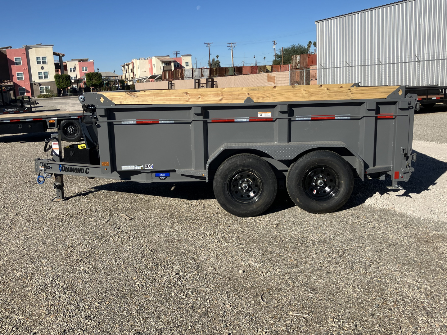 New 2026 Diamond C Trailers MDT 12X77X32 Dump Trailer