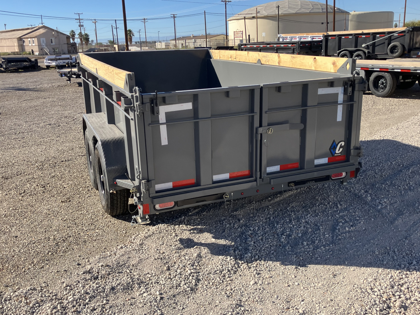 New 2026 Diamond C Trailers MDT 12X77X32 Dump Trailer
