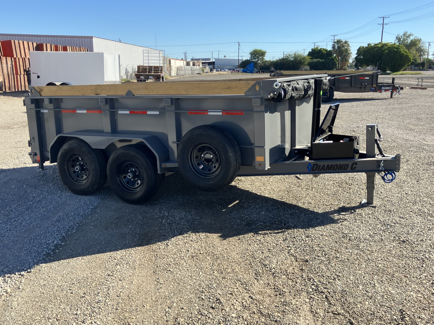 New 2026 Diamond C Trailers MDT 12X77X32 Dump Trailer