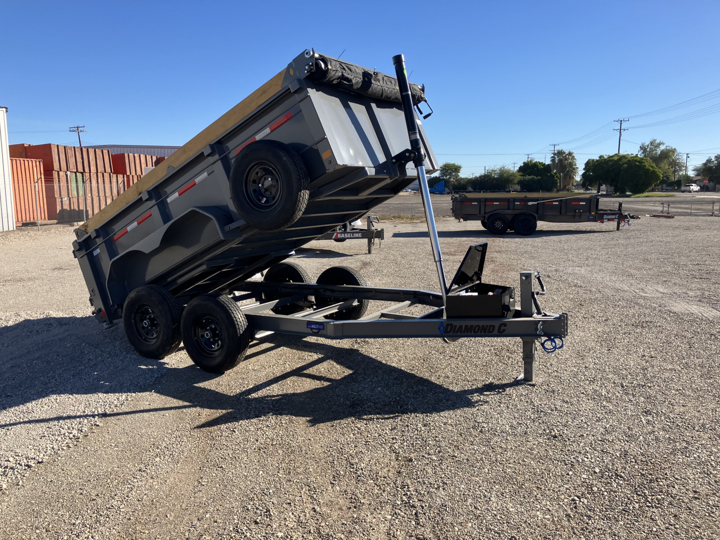 New 2026 Diamond C Trailers MDT 12X77X32 Dump Trailer