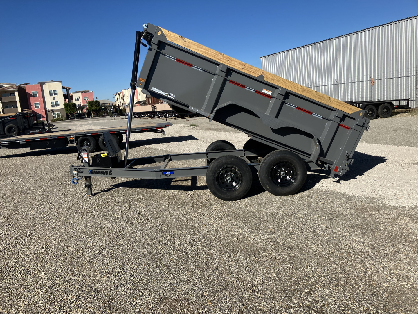 New 2026 Diamond C Trailers MDT 12X77X32 Dump Trailer