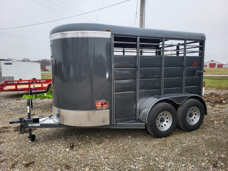 New 2026 Maxwell 12 Foot Brushpopper Stock / Stock Combo Trailer