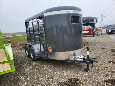 New 2026 Maxwell 12 Foot Brushpopper Stock / Stock Combo Trailer