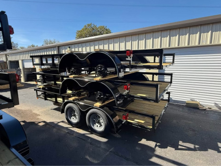 New 2026 Oak Ridge 76x14TA Utility Trailer