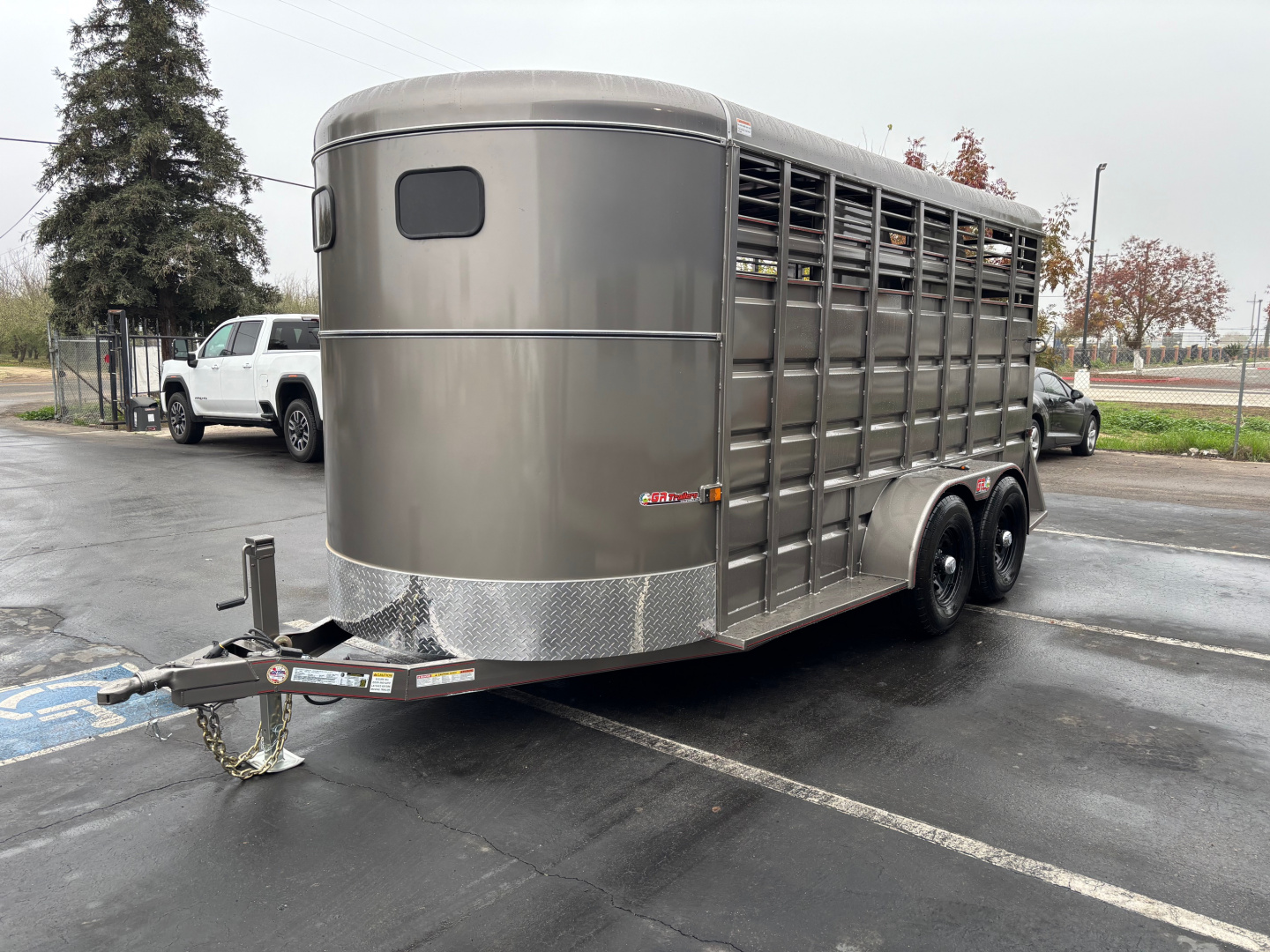 New 2025 GR Trailers 3 Stall Horse Stock / Stock Combo Trailer w/ Tack Room