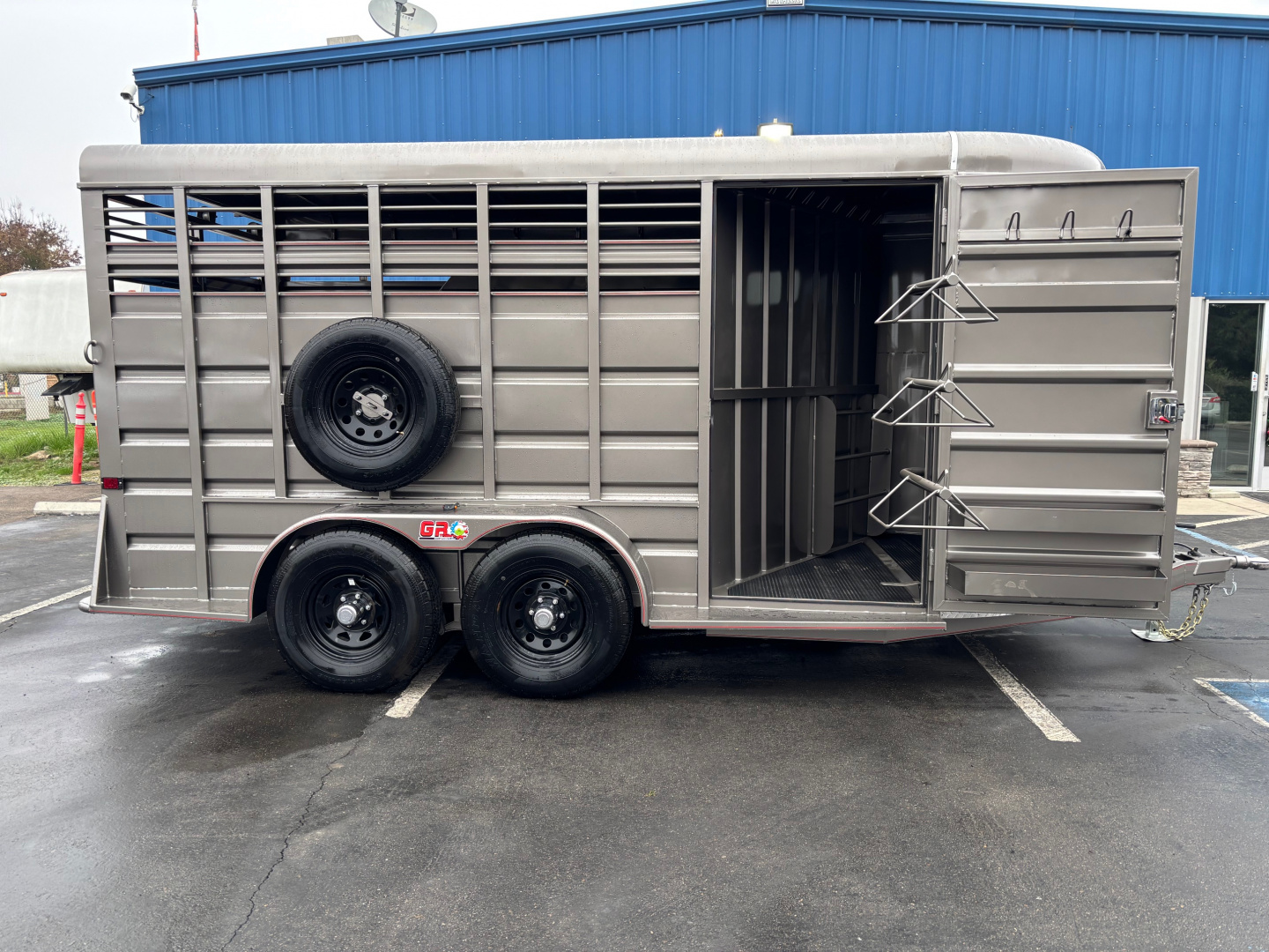 New 2025 GR Trailers 3 Stall Horse Stock / Stock Combo Trailer w/ Tack Room