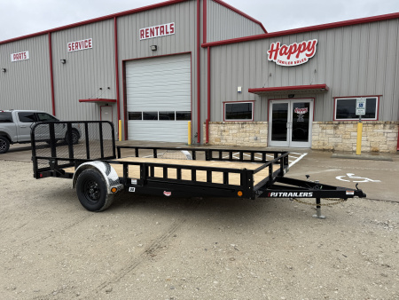 New 2026 PJ 83 x14' Single Axle Utility Trailer - U8