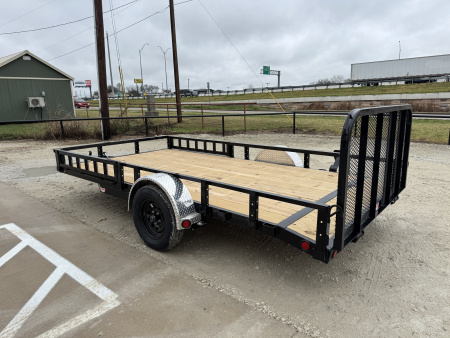New 2026 PJ 83"x14' Single Axle Utility Trailer - U8