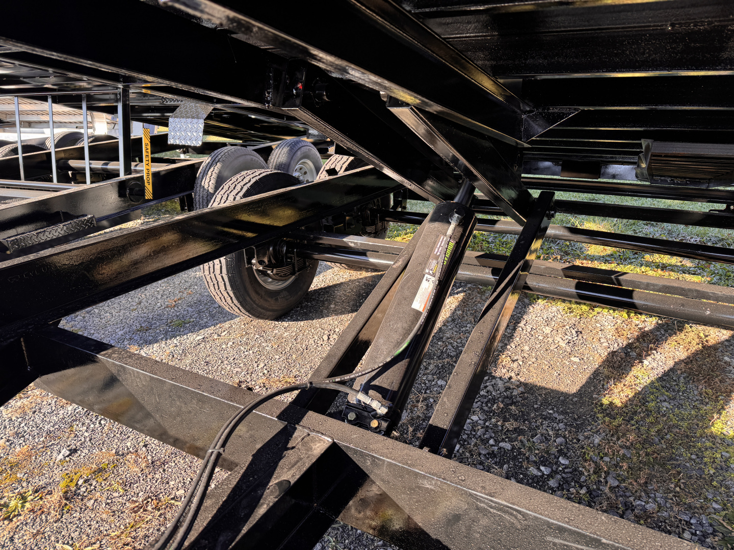 New 2026 Hawke Trailers FLPT-7K-7X14H Low Profile Dump Trailer FREE TARP KIT