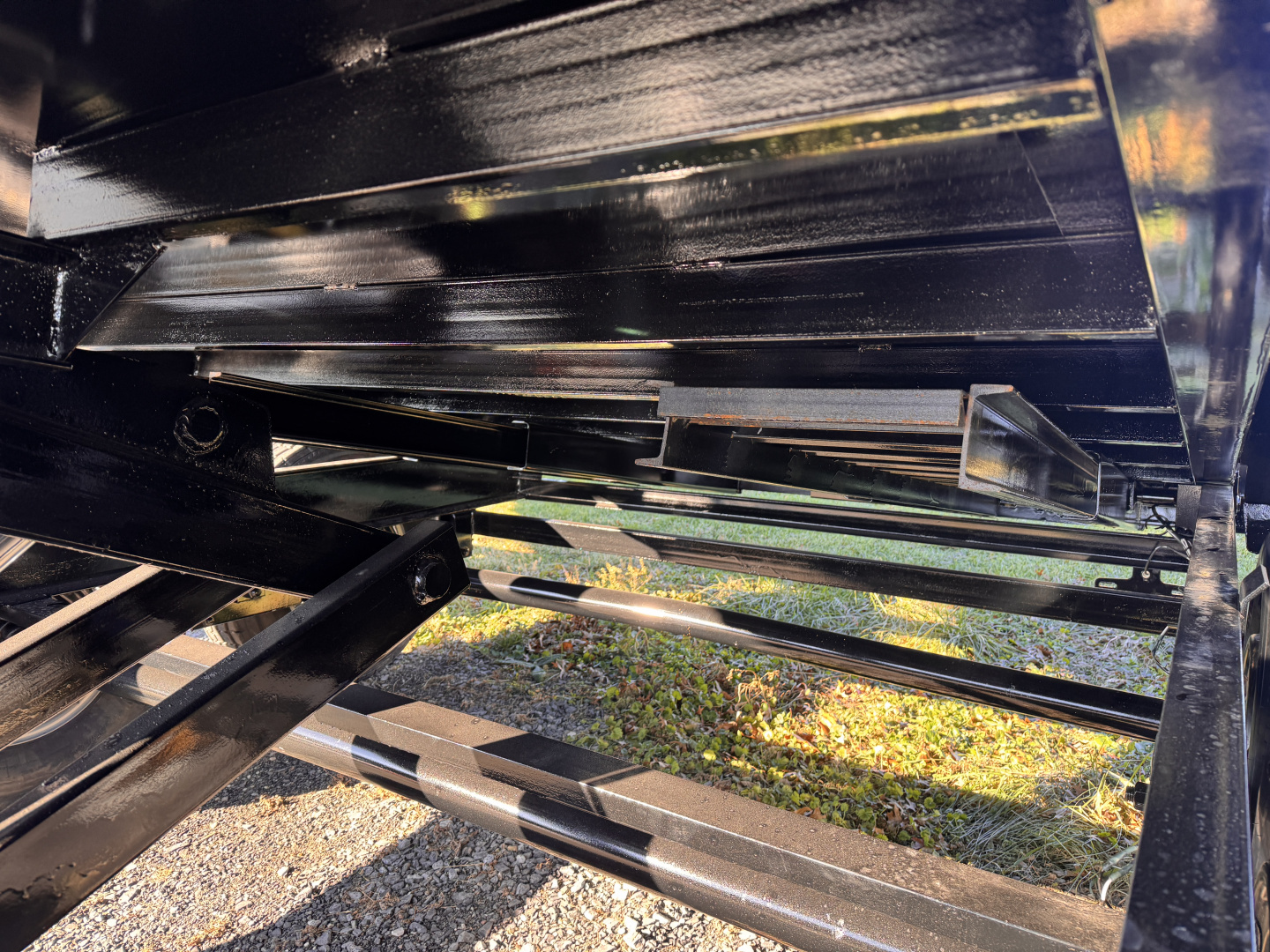 New 2026 Hawke Trailers FLPT-7K-7X14H Low Profile Dump Trailer FREE TARP KIT