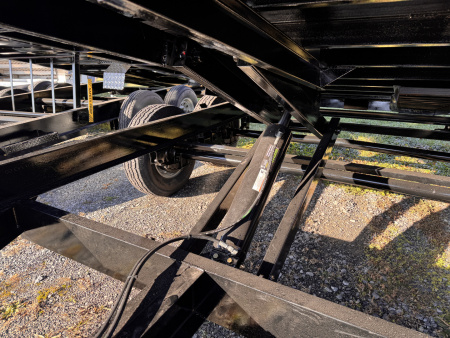 New 2026 Hawke Trailers FLPT-7K-7X14H Low Profile Dump Trailer FREE TARP KIT