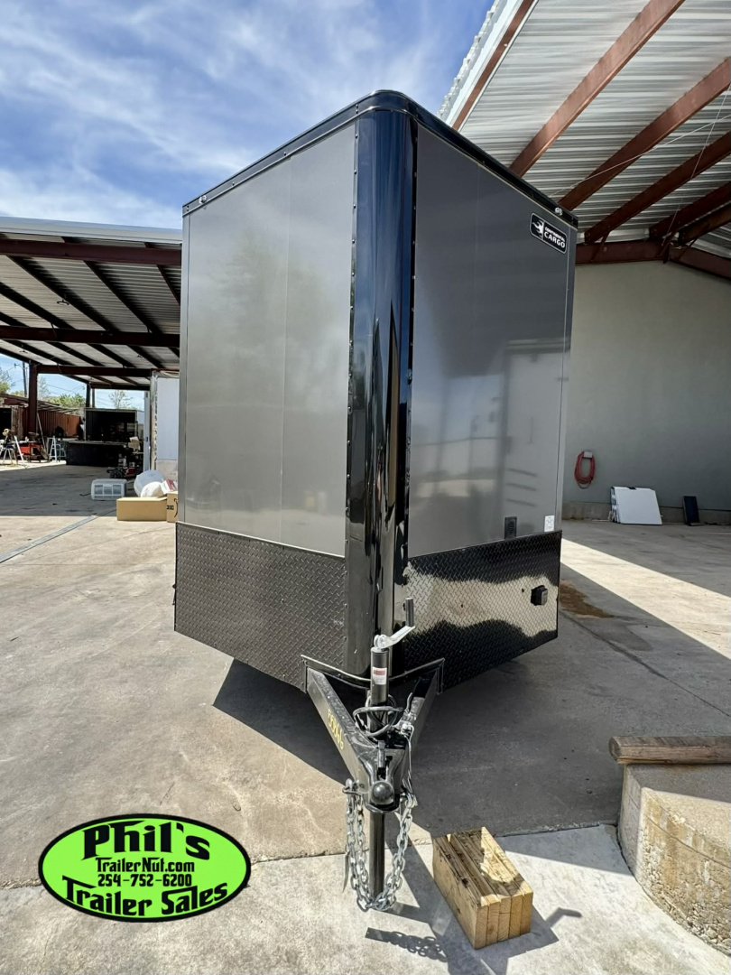 New 2026 Continental Cargo NEW 7X14 V-NOSE MOTORCYCLE TRAILER ENCLOSED TRAILER CARGO TRAILERS Motorcycle Trailer