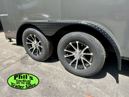 New 2026 Continental Cargo NEW 7X14 V-NOSE MOTORCYCLE TRAILER ENCLOSED TRAILER CARGO TRAILERS Motorcycle Trailer