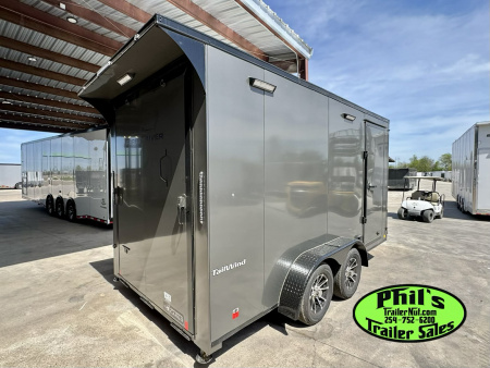 New 2026 Continental Cargo NEW 7X14 V-NOSE MOTORCYCLE TRAILER ENCLOSED TRAILER CARGO TRAILERS Motorcycle Trailer