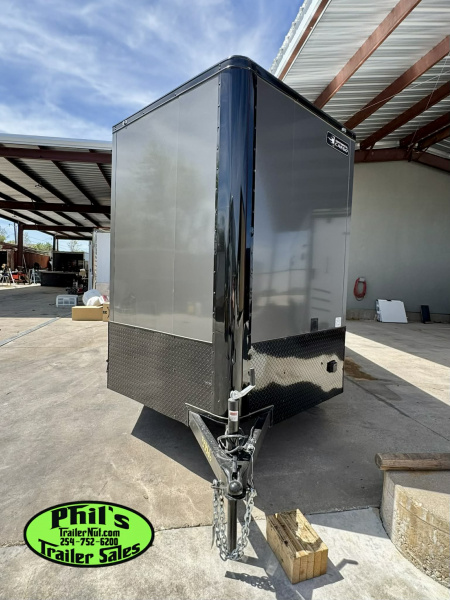 New 2026 Continental Cargo NEW 7X14 V-NOSE MOTORCYCLE TRAILER ENCLOSED TRAILER CARGO TRAILERS Motorcycle Trailer