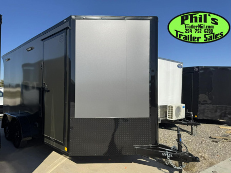 New 2026 Continental Cargo NEW 7X14 V-NOSE MOTORCYCLE TRAILER ENCLOSED TRAILER CARGO TRAILERS Motorcycle Trailer