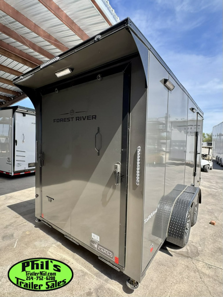 New 2026 Continental Cargo NEW 7X14 V-NOSE MOTORCYCLE TRAILER ENCLOSED TRAILER CARGO TRAILERS Motorcycle Trailer