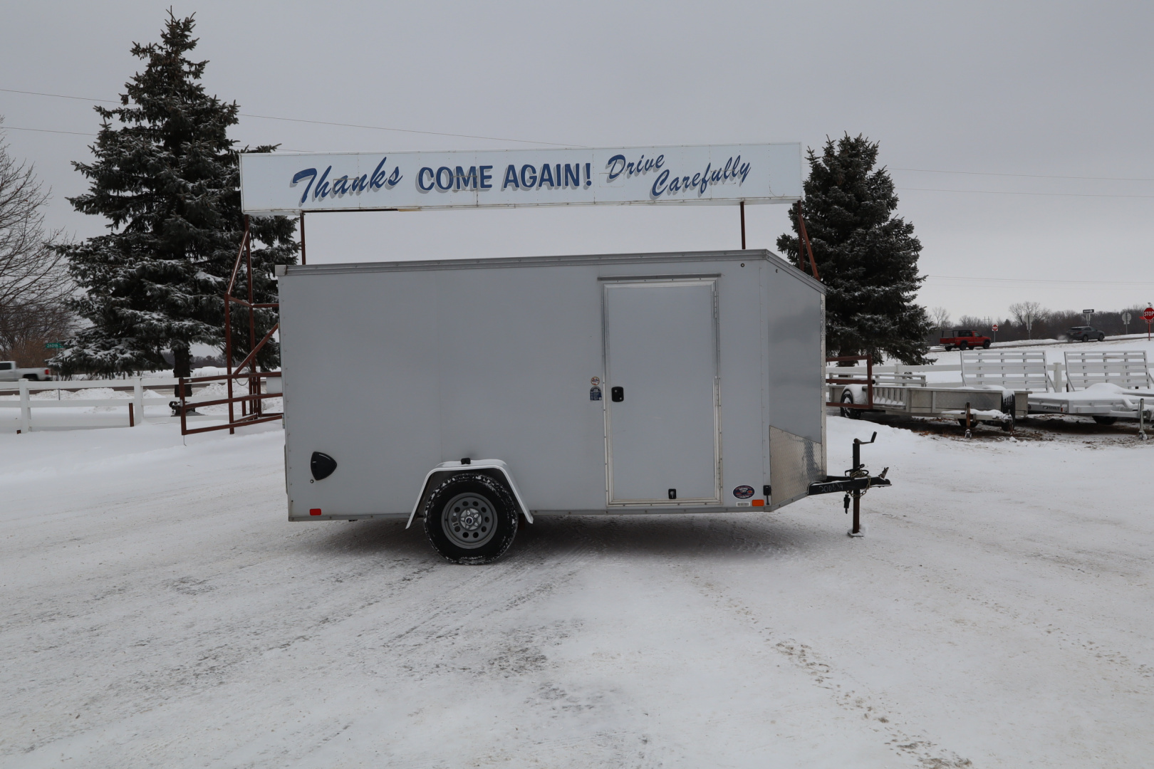 Used 2022 United Trailers 6x12' Cargo / Enclosed Trailer