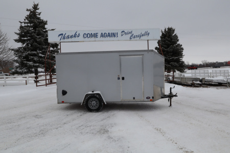 Used 2022 United Trailers 6x12' Cargo / Enclosed Trailer