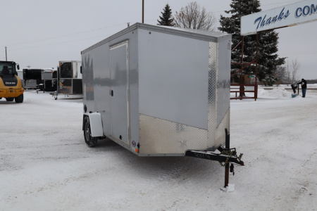 Used 2022 United Trailers 6x12' Cargo / Enclosed Trailer