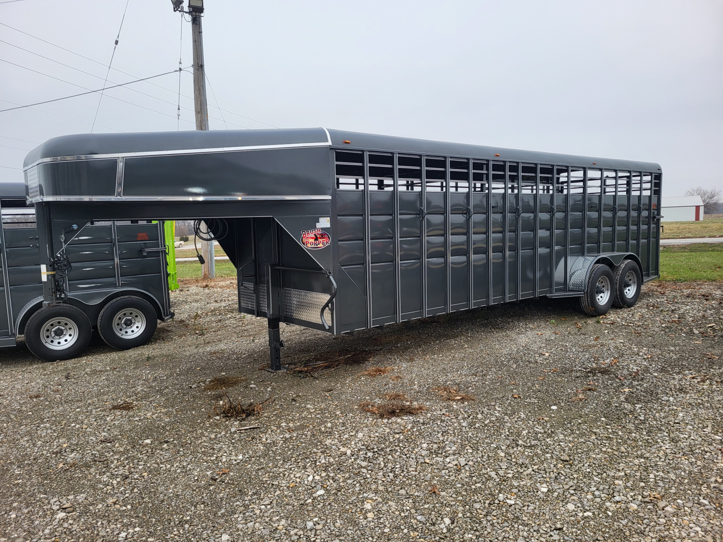 New 2026 Maxwell Gooseneck Bull Package Stock / Stock Combo Trailer