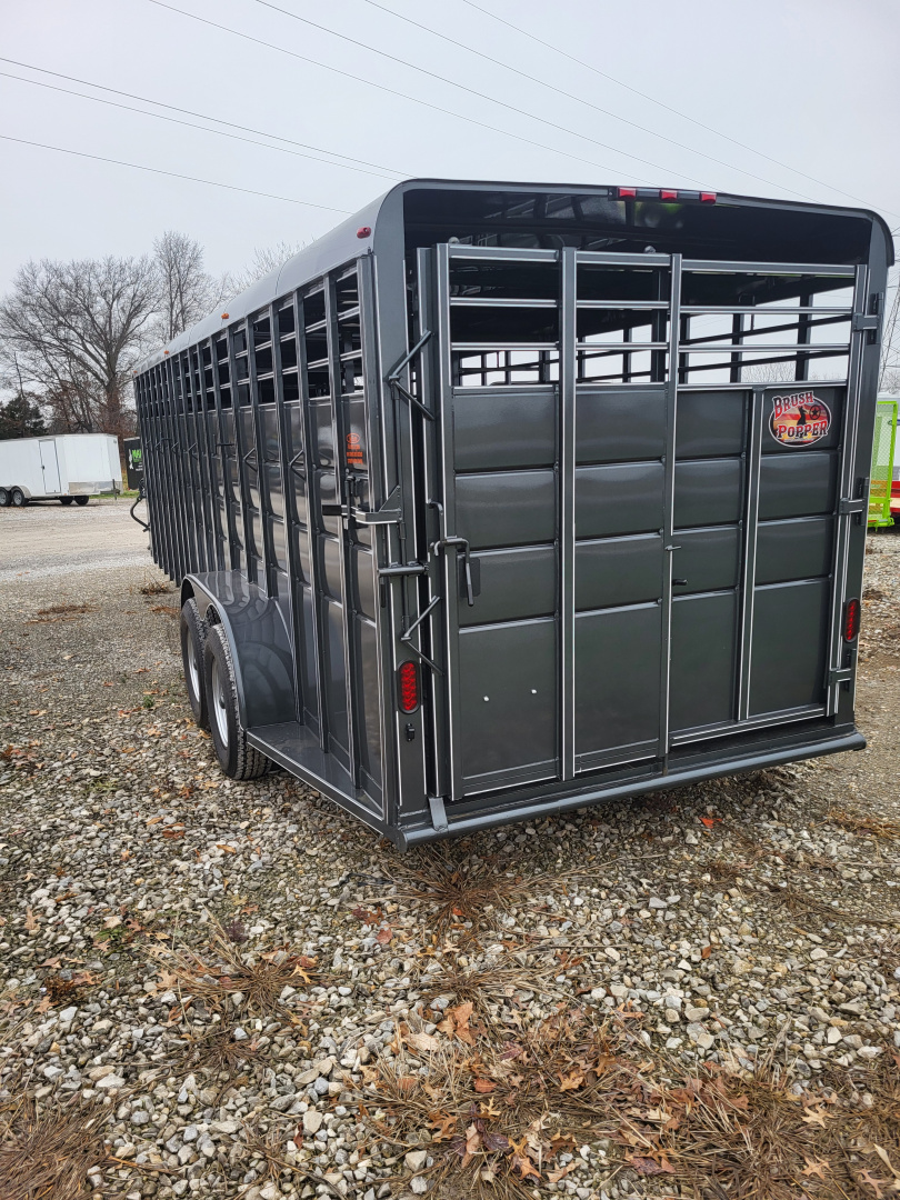 New 2026 Maxwell Gooseneck Bull Package Stock / Stock Combo Trailer