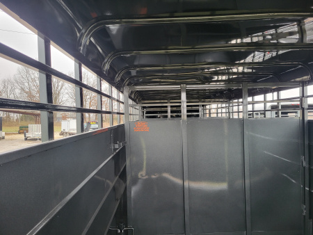 New 2026 Maxwell Gooseneck Bull Package Stock / Stock Combo Trailer