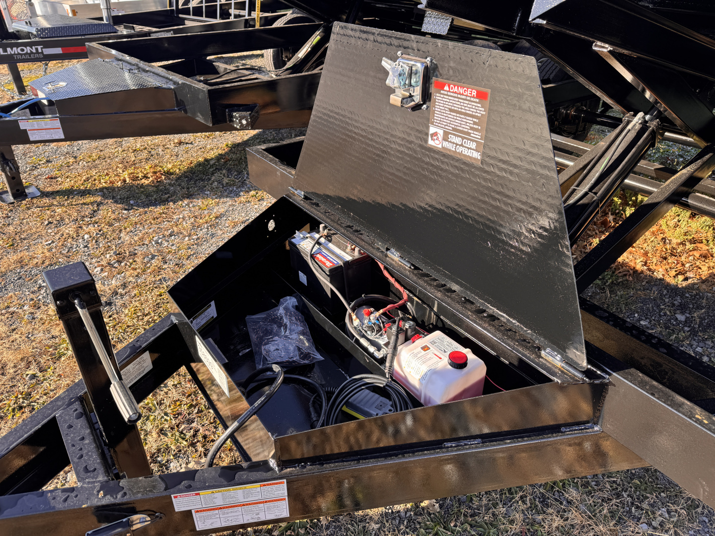 New 2026 Hawke Trailers FLPT-6K-7X12H Low Profile Dump Trailer FREE TARP KIT