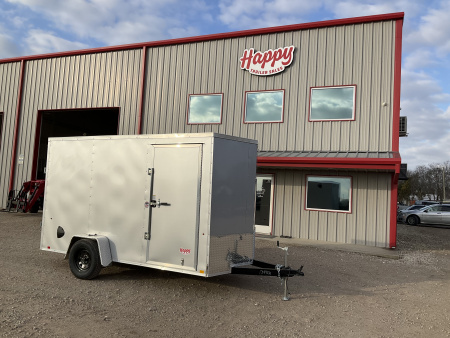 New 2026 Compass 6'x12' Enclosed Cargo Trailer - Indigo DLX
