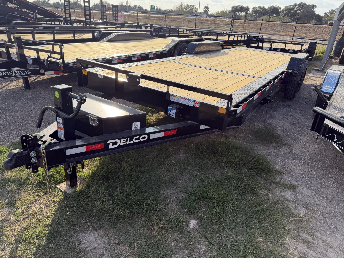 New 2026 Delco Trailers 83x22ft Tilt Equipment Trailer 16k