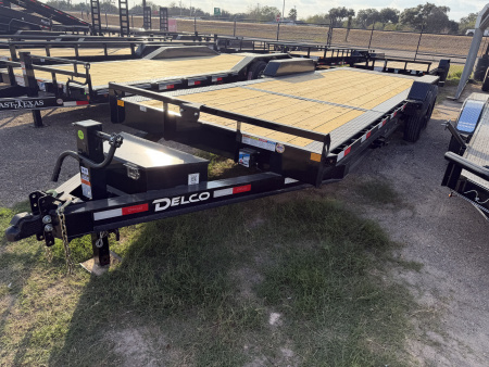 New 2026 Delco Trailers 83x22ft Tilt Equipment Trailer 16k