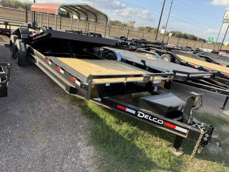New 2026 Delco Trailers 83x22ft Tilt Equipment Trailer 16k