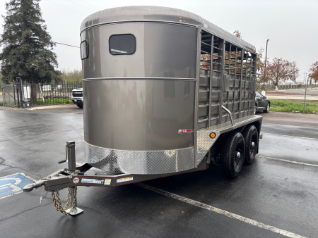New 2025 GR 12' Custom 10k Stock Trailer Copper